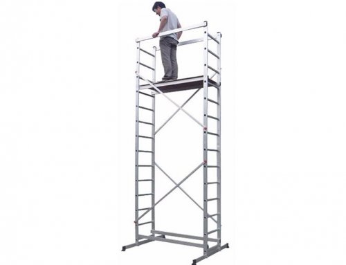 2X14 Aluminium Scaffolding Ladder