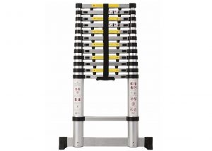 3.8m Telescopic ladder With Finger Gap And Stabilize Bar