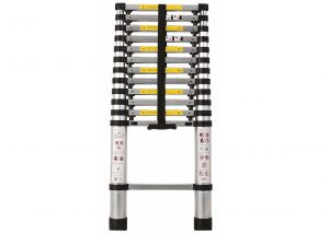 3.8m One Time Closed Telescopic Ladder With Finger Gap