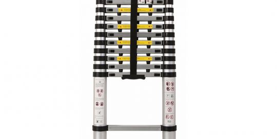 4.1m Telescopic Ladder With Finger Gap