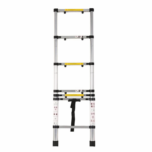 2.0m Aluminum Telescopic Ladder With Finger Gap