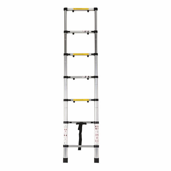 2.0m Aluminum Telescopic Ladder With Finger Gap