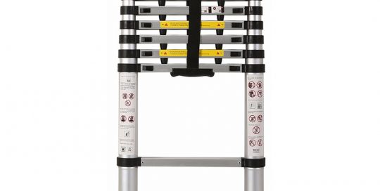 2.6m Telescopic Ladder With Finger Gap
