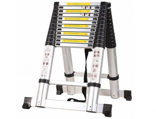 3.8m+3.8m Telescopic Combination Ladder