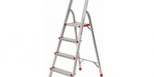 Aluminium Foldable Step Ladder 4 tread