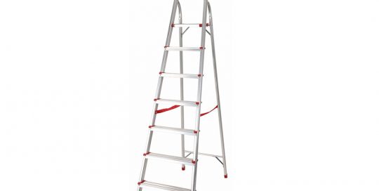 Aluminium Foldable Step Ladder 7 tread