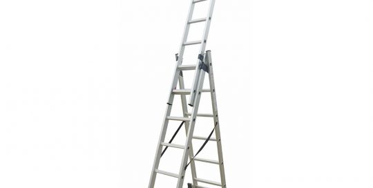 3-Section Extension Ladder 3×6 rungs