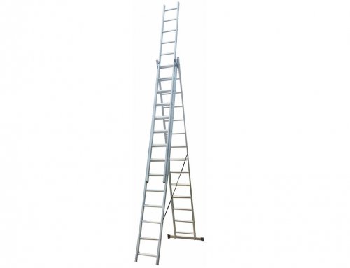 3-Section Extension Ladder  3×14 rungs