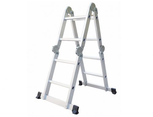 4X2 Aluminum multi purpose folding ladder  (Big Hinge)