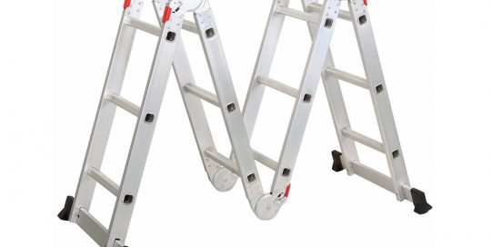 4*3 Aluminum multi purpose folding ladder (Big Hinge)