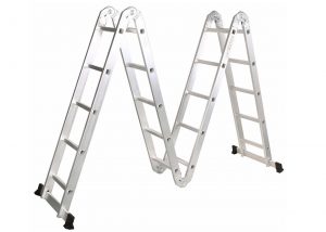 4*5 Aluminum multi purpose folding ladder (Small Hinge)