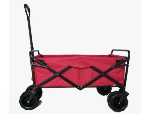 Folding Collapsible Sturdy Steel Frame Garden/Beach Wagon/Cart