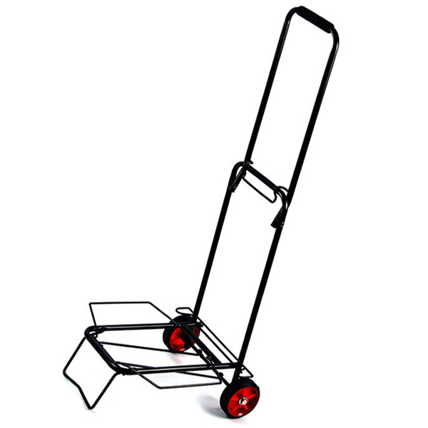 Plastic sprayed steel trolley luggage