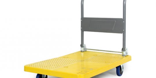 300kg Platform Hand Truck Folding Plastic Trolley