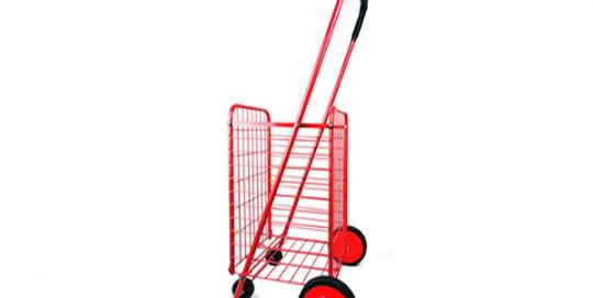 Small Foldable Metal Shopping Cart