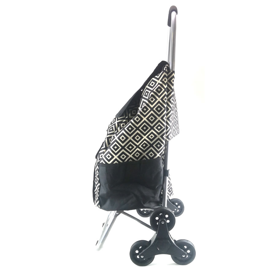 Stair Climbing Hand Truck Trolley Folding Shopping Cart
